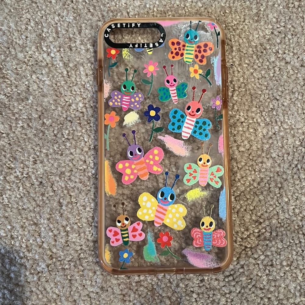 Casetify IScreamColour Butterfly Case iPhone 8+